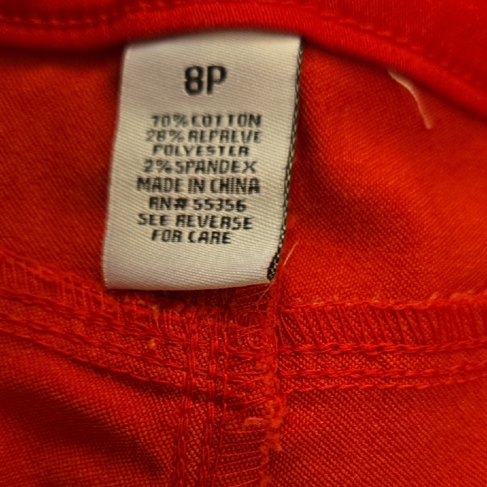 d. jeans Women's Red Jeans - Picture 2 of 4
